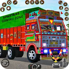 Скачать взломанную Indian Truck Driver Simulator  [МОД Бесконечные деньги] - стабильная версия apk на Андроид