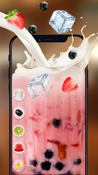 Boba recipe: Drink bubble tea (Рецепт бобы)  [МОД Много монет] Screenshot 3