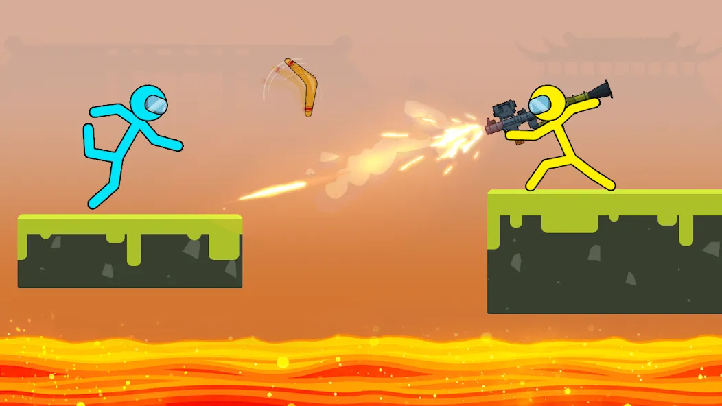 Stick-man Fighting Games  [МОД Много денег] Screenshot 4