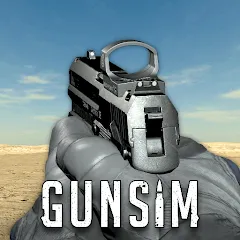 Взломанная GUNSIM - 3D FPS Shooting Guns (ГУНСИМ)  [МОД Menu] - стабильная версия apk на Андроид