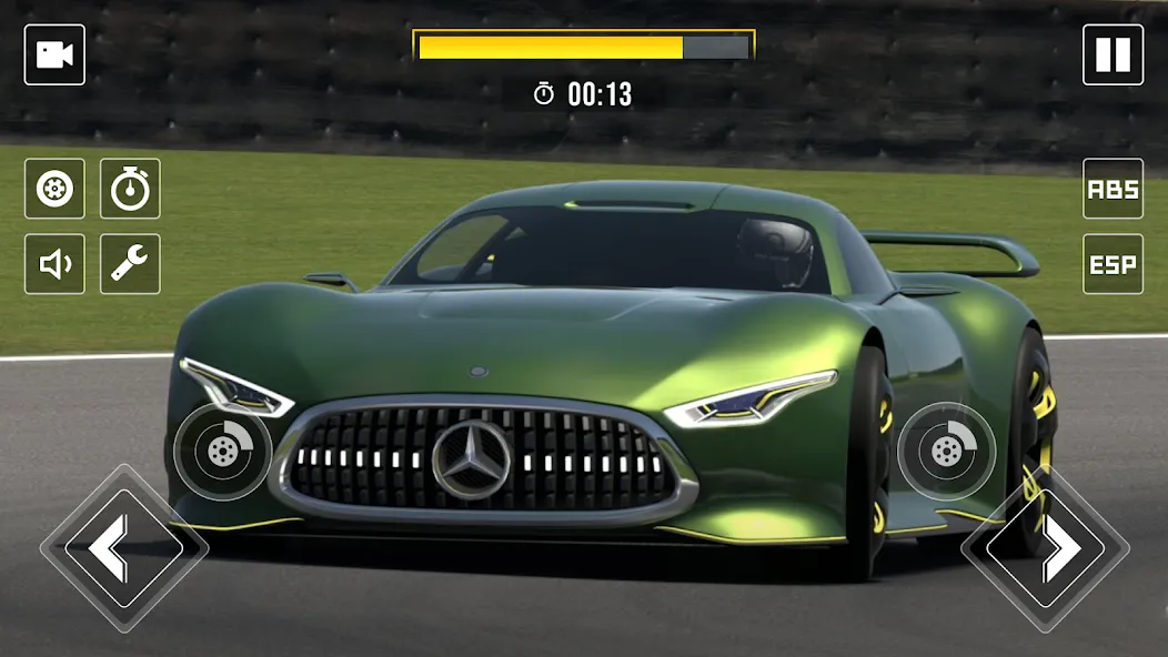 Drive Mercedes Benz Vision Car (Драйв Мерседес Бенц Вижн Кар)  [МОД Mega Pack] Screenshot 3