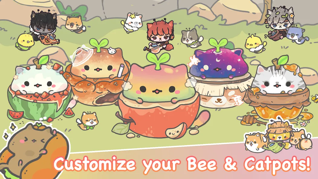 My CatPots (Май КэтПотс)  [МОД Меню] Screenshot 2