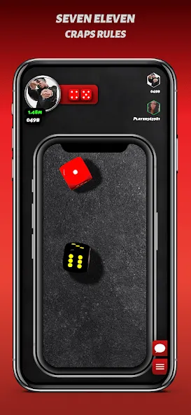 Phone Dice™ Street Dice Game (Фон Дайс Стрит Дайс Гейм)  [МОД Unlocked] Screenshot 2