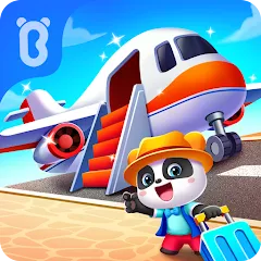 Взломанная Baby Panda's Airport  [МОД Бесконечные деньги] - полная версия apk на Андроид