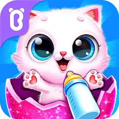 Взломанная Little Panda: Baby Cat Daycare  [МОД Все открыто] - полная версия apk на Андроид