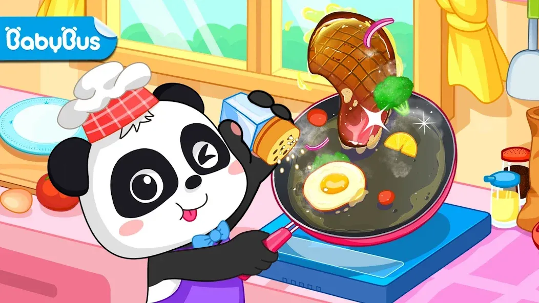 My Baby Panda Chef  [МОД Меню] Screenshot 1