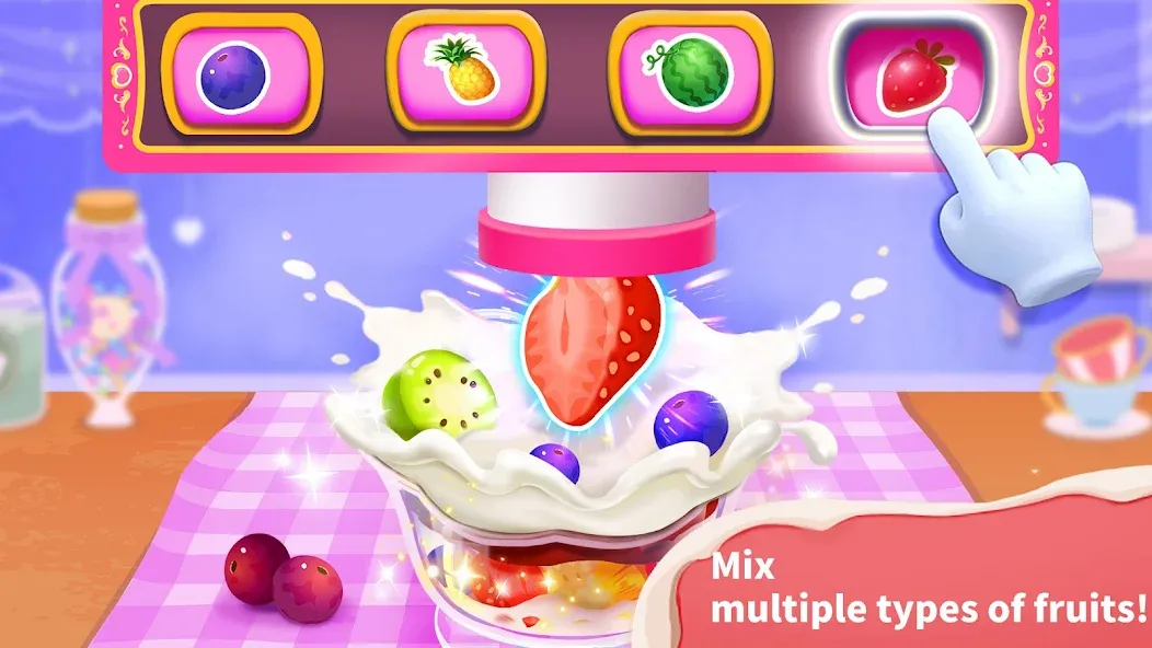 Baby Panda’s Ice Cream Shop  [МОД Много монет] Screenshot 3