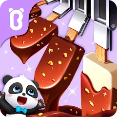 Взломанная Baby Panda’s Ice Cream Shop  [МОД Много монет] - последняя версия apk на Андроид