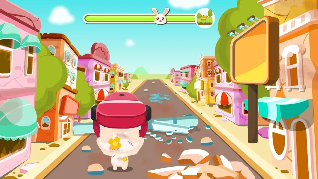 Baby Panda Earthquake Safety 1  [МОД Menu] Screenshot 4