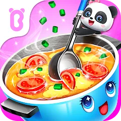 Взломанная Baby Panda's Kitchen Party  [МОД Бесконечные монеты] - последняя версия apk на Андроид