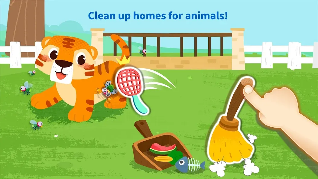 Baby Panda: Care for animals  [МОД Все открыто] Screenshot 4