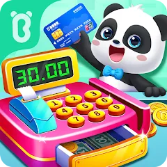 Взломанная Baby Panda's Supermarket  [МОД Бесконечные деньги] - последняя версия apk на Андроид