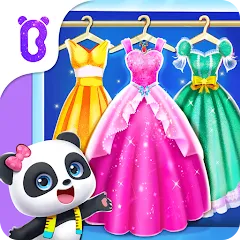 Скачать взломанную Baby Panda's Fashion Dress Up  [МОД Mega Pack] - последняя версия apk на Андроид