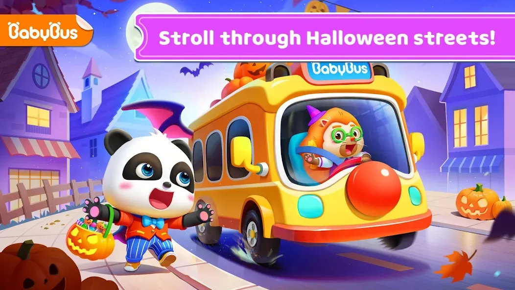 Baby Panda's School Bus  [МОД Unlimited Money] Screenshot 1