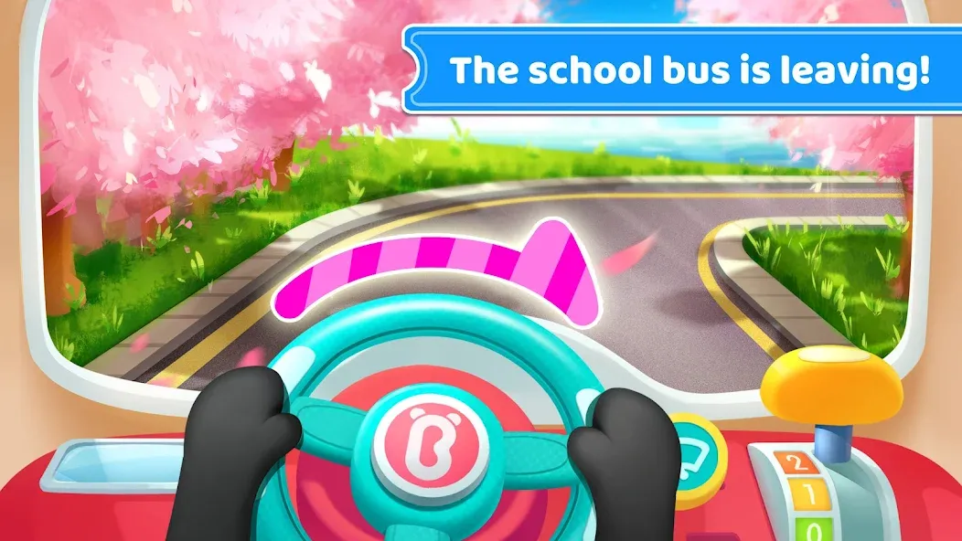 Baby Panda's School Bus  [МОД Unlimited Money] Screenshot 2