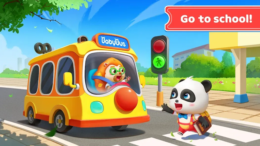 Baby Panda's School Bus  [МОД Unlimited Money] Screenshot 4