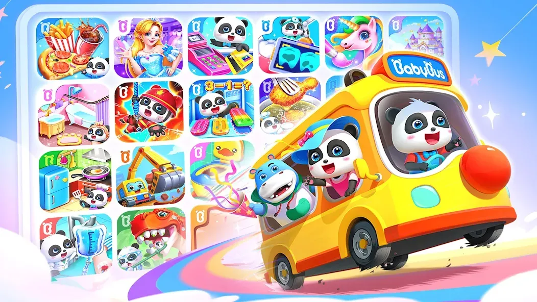 Baby Panda World: Kids Games  [МОД Много денег] Screenshot 1