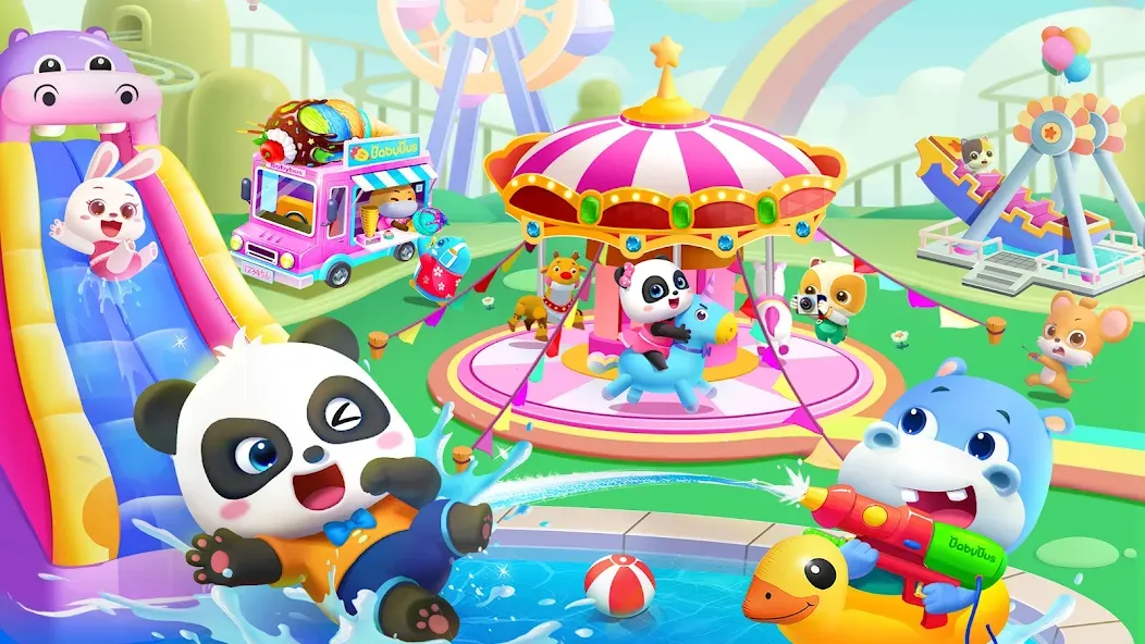 Baby Panda World: Kids Games  [МОД Много денег] Screenshot 2