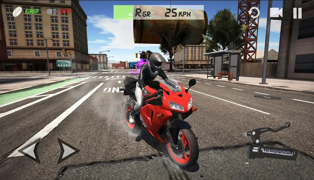 Ultimate Motorcycle Simulator (Ультимативный Мотоциклетный Симулятор)  [МОД Unlocked] Screenshot 1