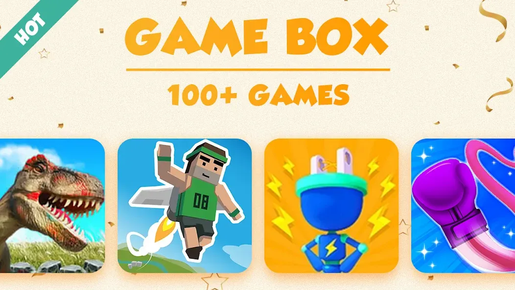 Game Box - 100+ Games (Гейм Бокс)  [МОД Menu] Screenshot 4