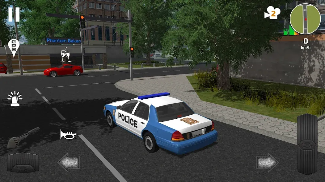 Police Patrol Simulator (Полицейский патрульный симулятор)  [МОД Menu] Screenshot 3