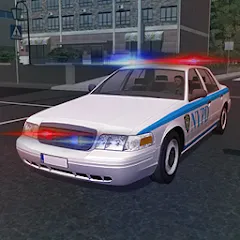 Скачать взломанную Police Patrol Simulator (Полицейский патрульный симулятор)  [МОД Menu] - стабильная версия apk на Андроид