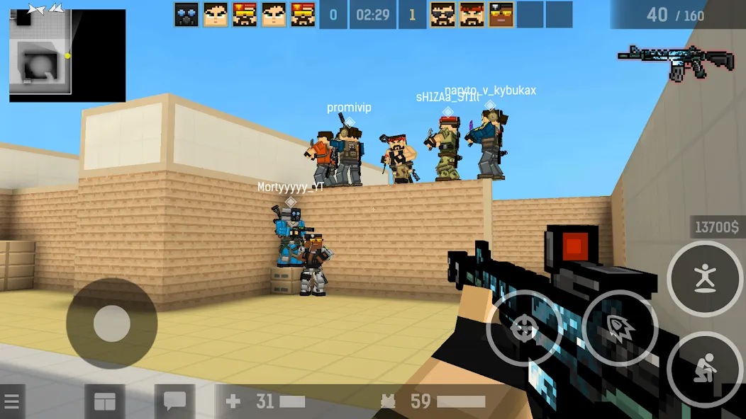 BLOCKPOST Mobile: PvP FPS (БЛОКПОСТ Мобайл)  [МОД Меню] Screenshot 2