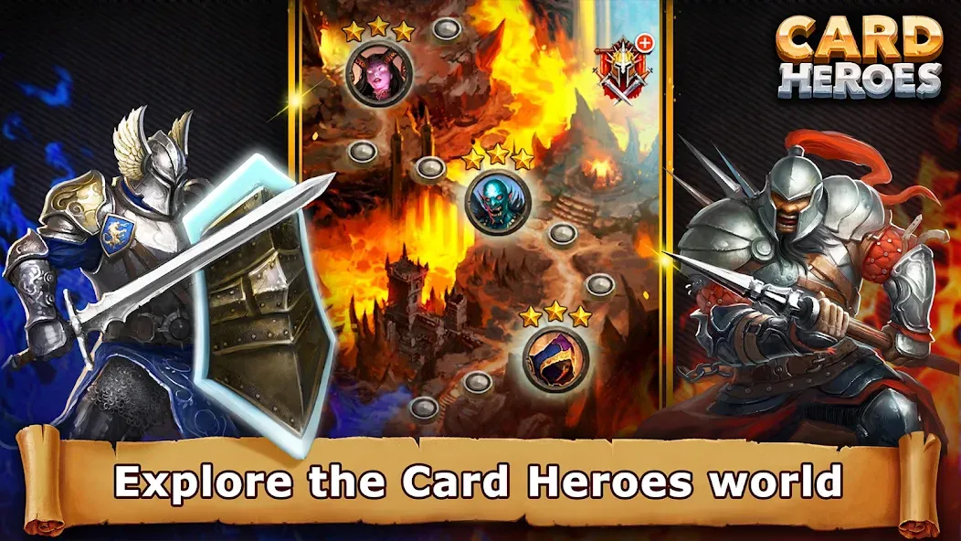 Card Heroes: TCG/CCG deck Wars (Кард Хироес)  [МОД Бесконечные монеты] Screenshot 3