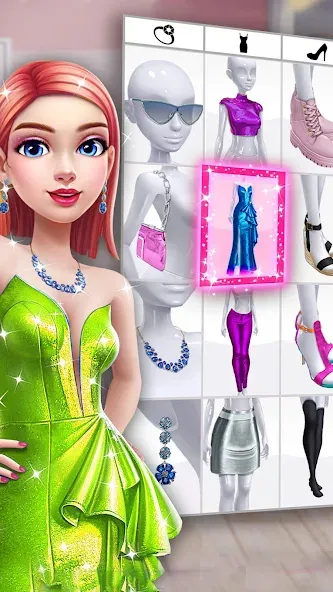 Fashion Makeover Stylist Game  [МОД Unlimited Money] Screenshot 1