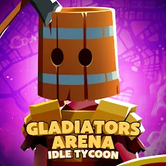 Скачать взломанную Gladiators Arena: Idle Tycoon (Гладиаторская арена)  [МОД Много монет] - полная версия apk на Андроид