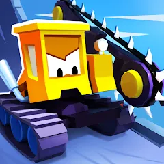 Взломанная Car Eats Car 5 - Battle Arena (С тс Са 5)  [МОД Unlocked] - полная версия apk на Андроид