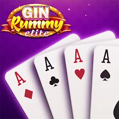 Взломанная Gin Rummy Elite: Online Game (Джин Рамми)  [МОД Бесконечные деньги] - последняя версия apk на Андроид