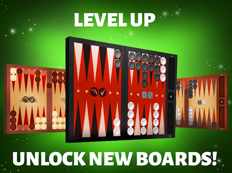 Backgammon Offline  [МОД Menu] Screenshot 5