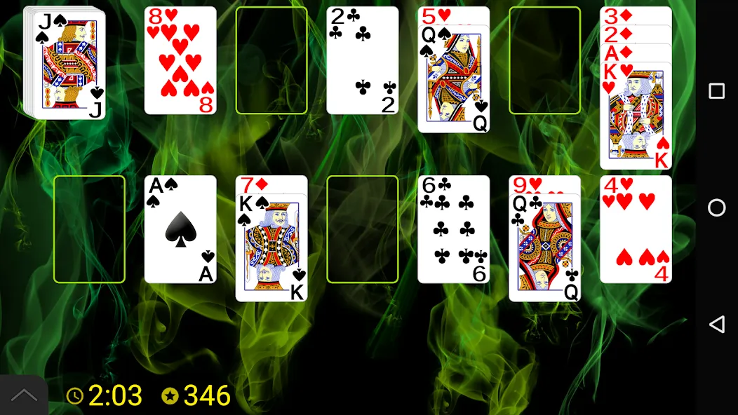 All In a Row Solitaire (Ол ин э Роу Солитер)  [МОД Menu] Screenshot 1