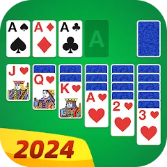 Скачать взломанную Solitaire, Klondike Card Games  [МОД Menu] - полная версия apk на Андроид