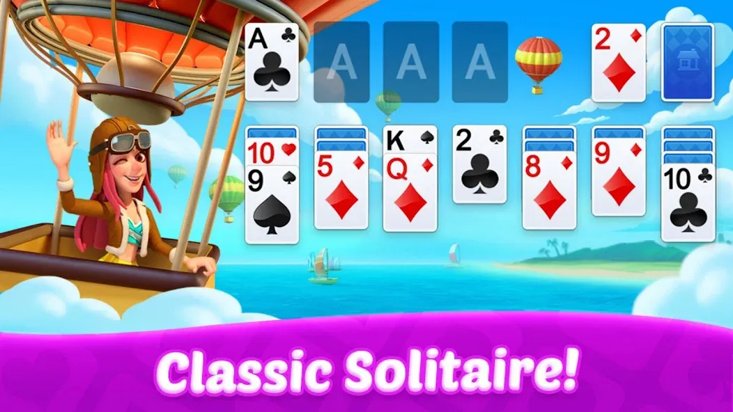 Solitaire: Card Games  [МОД Unlocked] Screenshot 2