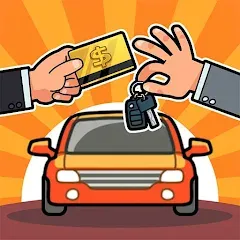 Скачать взлом Used Car Tycoon Game (Юзед Кар Тайкун Гейм)  [МОД Unlocked] - полная версия apk на Андроид