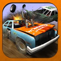 Скачать взломанную Demolition Derby: Crash Racing (Демолиция Дерби)  [МОД Mega Pack] - стабильная версия apk на Андроид