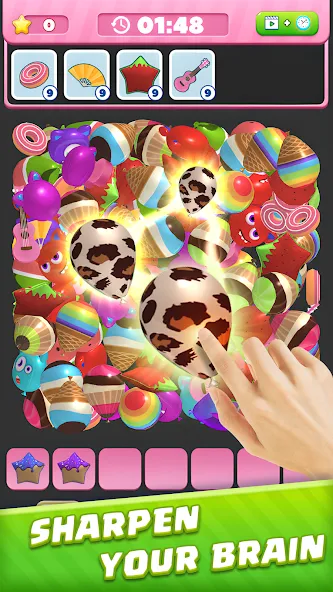 Bubble Burst：Match 3D  [МОД Много денег] Screenshot 3