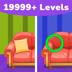 Скачать взлом Find Differences: Spot Fun  [МОД Бесконечные монеты] - стабильная версия apk на Андроид