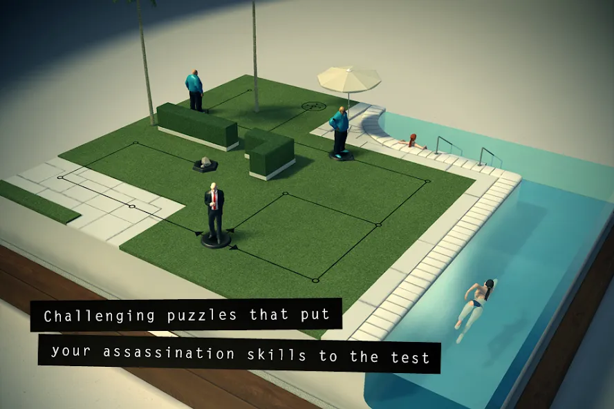 Hitman GO (Хитман ГО)  [МОД Много монет] Screenshot 2