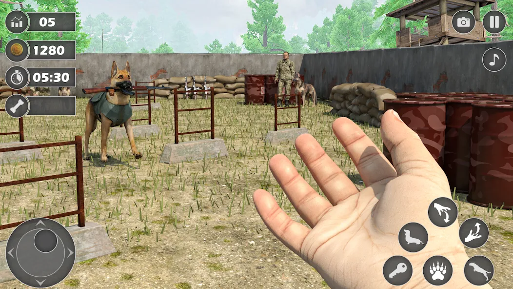 Dog Simulator Dog Game (Армейский симулятор собаки)  [МОД Все открыто] Screenshot 4