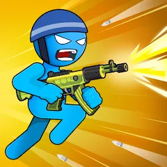 Скачать взлом Stick Shooter: Battle Game (Стик Шутер)  [МОД Unlimited Money] - полная версия apk на Андроид