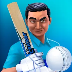 Взлом Stick Cricket Clash (тик Крикет Клаш)  [МОД Mega Pack] - последняя версия apk на Андроид