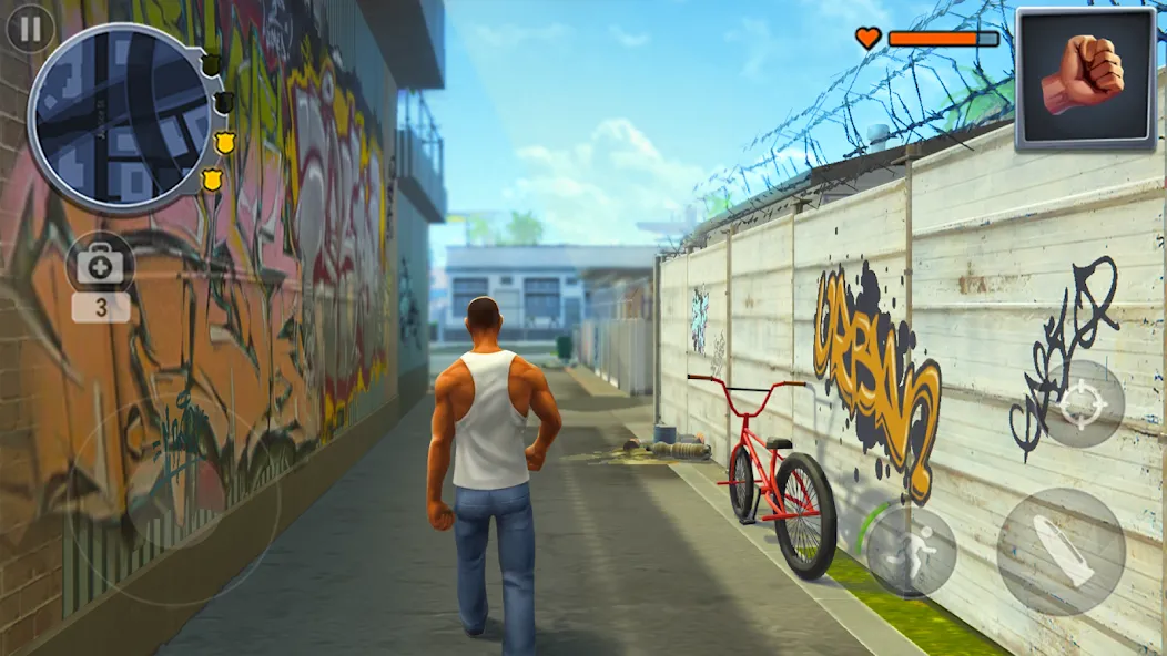 Gangs Town Story (Гэнгз Таун Стори)  [МОД Unlimited Money] Screenshot 1