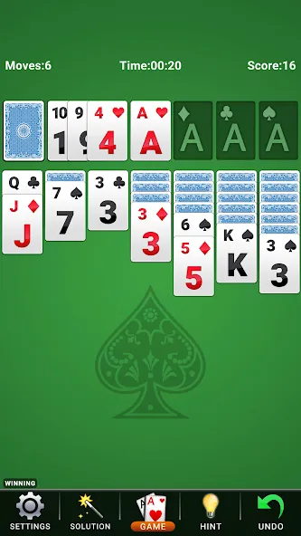 Solitaire: Classic Card Game  [МОД Menu] Screenshot 3