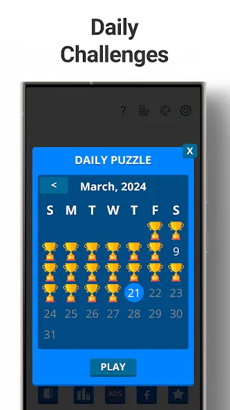 Sudoku Levels: Daily Puzzles  [МОД Unlocked] Screenshot 2