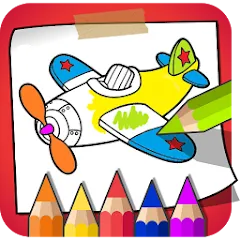 Взломанная Coloring Book - Kids Paint  [МОД Бесконечные деньги] - стабильная версия apk на Андроид