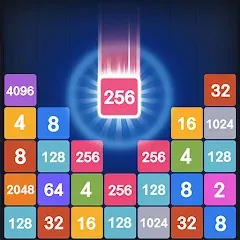 Скачать взлом Drop Merge : Number Puzzle (Дроп Мердж)  [МОД Menu] - стабильная версия apk на Андроид