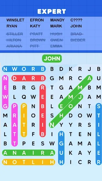 Word Search Puzzle Challenge (Уордсрч Пазл Челлендж)  [МОД Меню] Screenshot 4